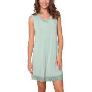 Lady Avenue Bamboo With Short Sleeve Nightdress Mintgrønn Bambus Large...