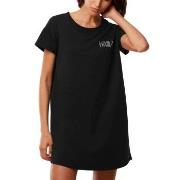 Triumph Nightdress Short Sleeve Svart bomull 40 Dame