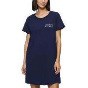 Triumph Nightdress Short Sleeve Marine bomull 38 Dame