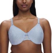 Chantelle BH C Magnifique Underwired Bra Lysblå m Mønst F 75 Dame