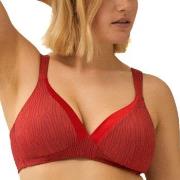 NATURANA BH The Wednesday Padded Non Wired Bra Rød polyamid B 80 Dame