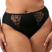 Elomi Truser Zarla High Leg Brief Svart polyamid X-Large Dame