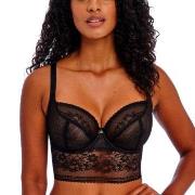 Freya BH Sydnie Underwired Longline Bra Svart G 85 Dame