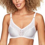 Swegmark BH Glitter Soft Bra Hvit C 90-95 Dame