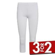 Decoy Bamboo Capri Hvit Bambus Small Dame