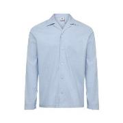 JBS of Denmark Woven PJ Shirt Lysblå X-Large Herre