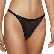 Triumph Truser Signature Sheer String Svart 38 Dame