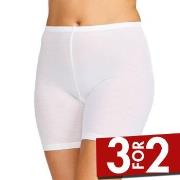 Damella Wool Shorts Benhvit merinoull XX-Large Dame