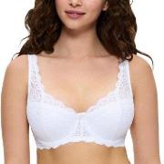 Triumph BH Amourette Wired Bra With Lace Hvit A 85 Dame