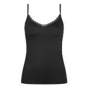 Triumph Feel Of Cotton Spaghetti Top Svart bomull 40 Dame