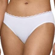 Triumph Truser Feel Of Cotton Tai Hvit bomull 36 Dame