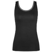 Triumph Feel Of Cotton Tank Top Svart bomull 42 Dame