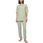 Triumph Endless Comfort Long Sleeve Pyjama Lysegrønn 44 Dame