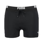 Puma Badebukser Logo Swim Trunks Svart Small Herre