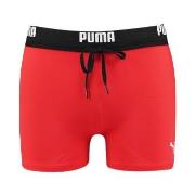 Puma Badebukser Logo Swim Trunks Rød Small Herre