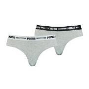 Puma Truser 2P Logo Waistband Brazilian Grå Medium Dame