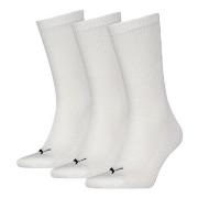 Puma Strømper 3P Cushioned Next Crew Socks Hvit Strl 35/39