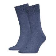 Puma Strømper 2P Classic Piquee Socks Jeansblå Str 39/42 Herre