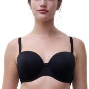 Chantelle BH Comfort Chic Bandeau T-shirt Bra Svart D 80 Dame