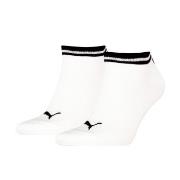 Puma Strømper 2P Heritage Sneaker Socks Hvit Str 43/46