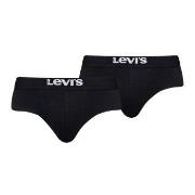 Levis 2P Base Brief Svart bomull X-Large Herre