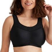 Miss Mary Exhale Comfort T-shirt Sports Bra BH Svart D 90 Dame