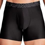 Under Armour 3P Performance Tech Solid 6in Boxers Svart polyester Larg...