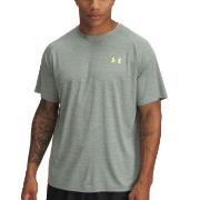 Under Armour Tech Textured SS Shirt Grå polyester Medium Herre