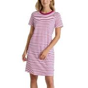 Calida Marine Dreams Sleepshirt Rosa Mønster bomull Small Dame