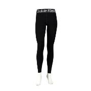 Calvin Klein Logo Waistband Legging Svart Small Dame