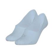Calvin Klein Strømper 2P Shiny Logo Mid Cut Footie Socks Lysblå Str 35...