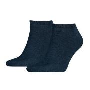 Tommy Hilfiger Strømper 2P Men Sneaker Sock Jeansblå Str 43/46 Herre