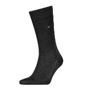 Tommy Hilfiger Strømper Premium Fil D Ecosse Socks Mørkgrå  Str 39/40 ...