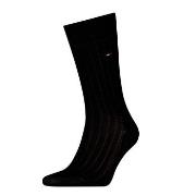 Tommy Hilfiger Strømper Premium Rib Crew Socks Svart Str 43/44 Herre