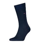 Tommy Hilfiger Strømper Premium Wool Socks Mørkblå Str 43/44 Herre