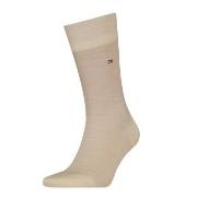 Tommy Hilfiger Strømper Premium Wool Socks Beige Str 47/48 Herre