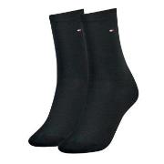 Tommy Hilfiger Strømper 2P Women Classic Casual Socks Mørkblå Str 39/4...