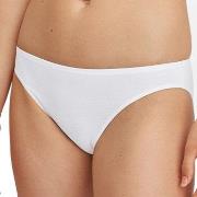 Calida Truser Essential Cotton Low Cut Brief Hvit bomull Large Dame