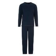 Damella Kurt Long Sleeve Pyjamas Marine bomull Small Dame