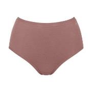 Sloggi Truser 3P GO Daily Cotton High Waist Brief Mørkrosa bomull Smal...