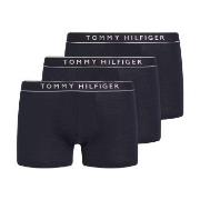 Tommy Hilfiger 3P Cotton Stretch Trunks Mørkblå bomull XX-Large Herre