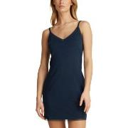 Tommy Hilfiger Lace Trim Nightdress Mørkblå Medium Dame