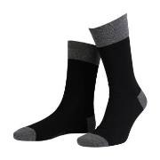 Amanda Christensen Strømper True Contrast Ankle Sock Svart Str 39/42