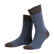 Amanda Christensen Strømper True Contrast Ankle Sock Mørkblå Str 39/42