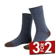 Amanda Christensen Strømper True Dot Ankle Sock Mørkblå Str 39/42