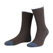 Amanda Christensen Strømper True Dot Ankle Sock Brun Str 47/50