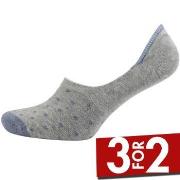 Amanda Christensen Strømper True Dot Invisible Sock Lysgrå Str 43/44