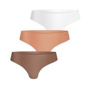 Björn Borg Truser 3P Invisible Thong Mixed Medium Dame