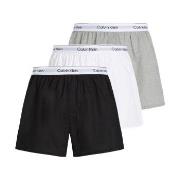 Calvin Klein 3P Slim Boxers Mixed bomull X-Large Herre