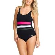 Damella Annabella Chlorine Resistent Swimsuit Svart/Rosa polyester 36 ...